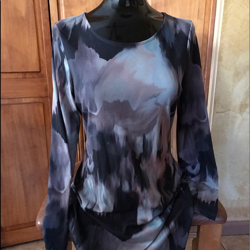 Venus long sleeve multi colored dress